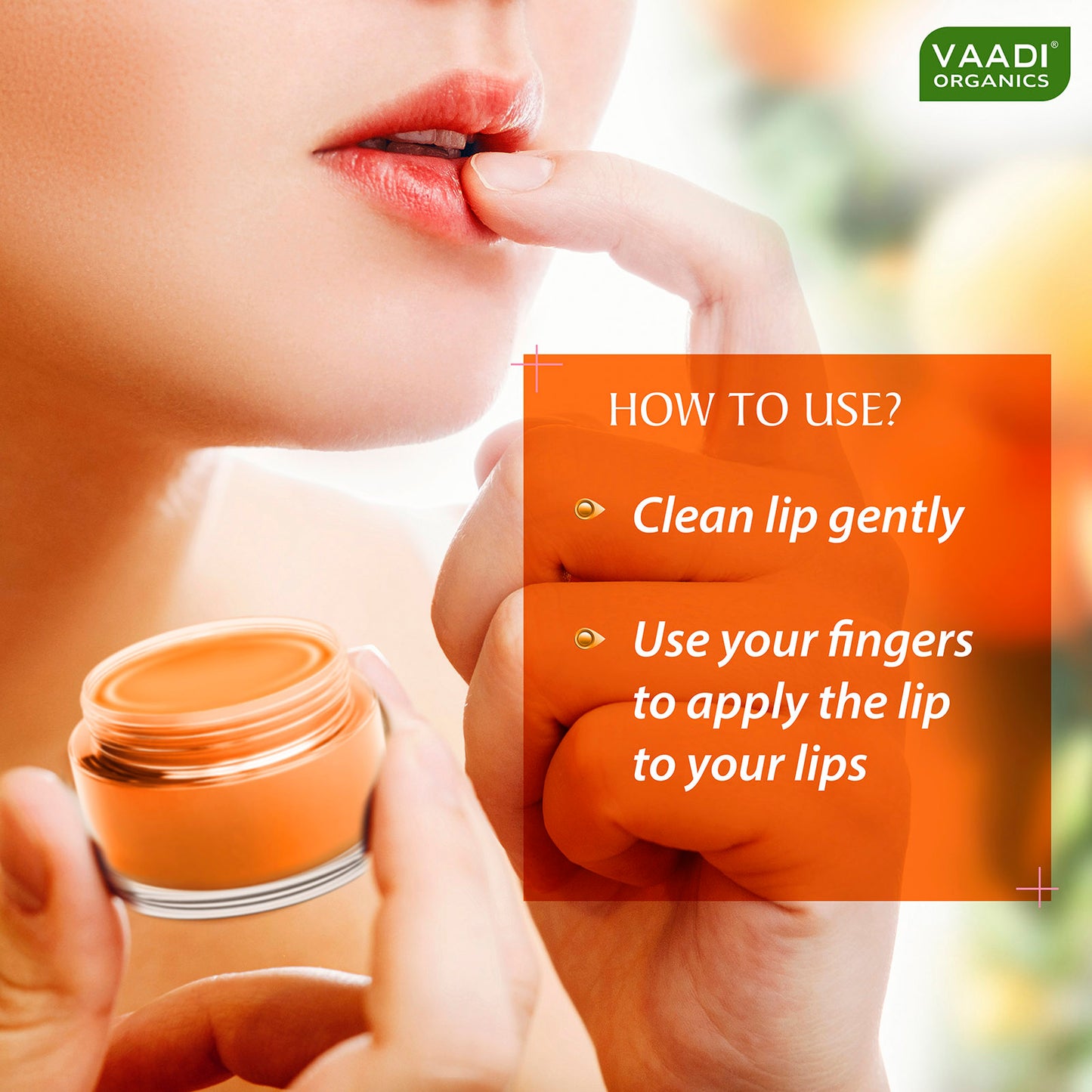 Pack of 8 Lip Balm - Orange & Shea Butter (6 gms x 8)