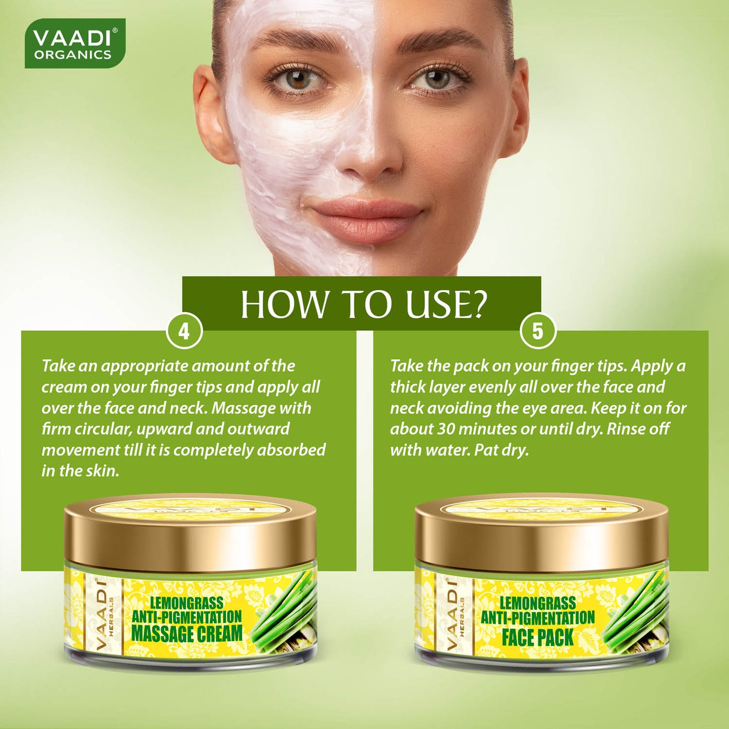 Lemongrass Anti-Pigmentation SPA Facial Kit With Cedarwood Extract (270 gms)