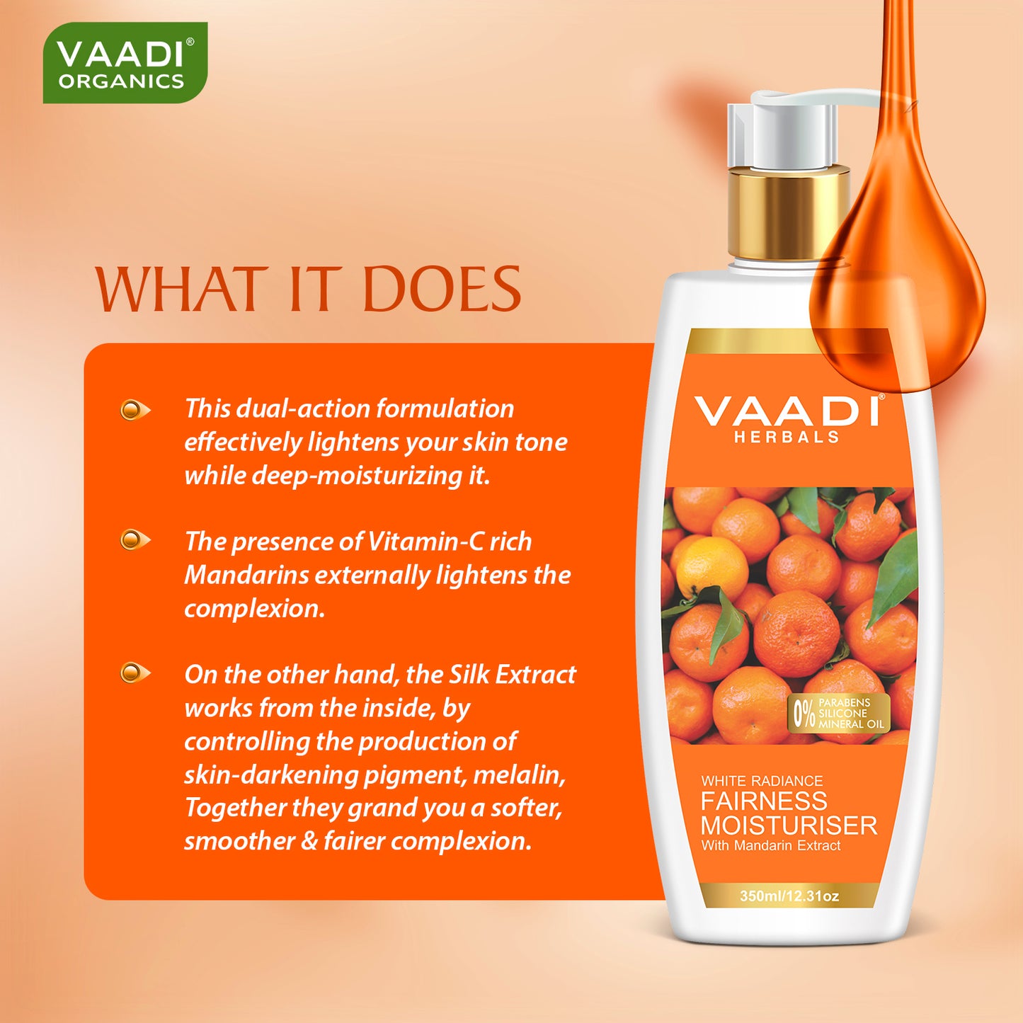 Fairness Moisturiser With Mandarin Extract (350 ml)