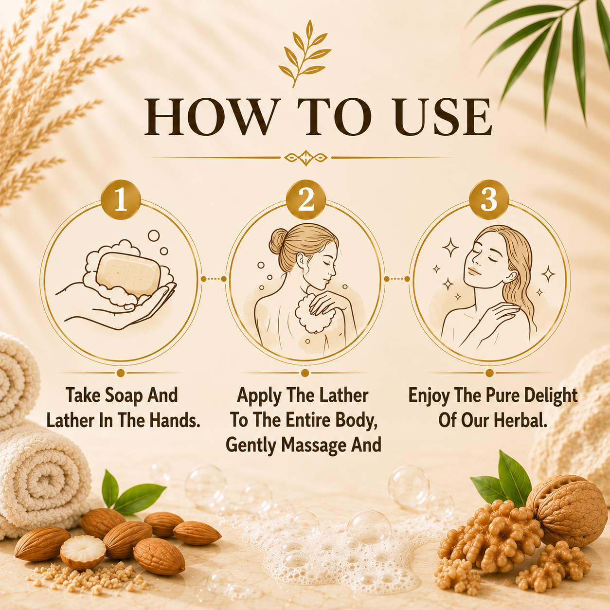 Pack of 12 Elbow-Foot-Knee Scrub Soap with Almond & Walnut Scrub (75 gms x 12)