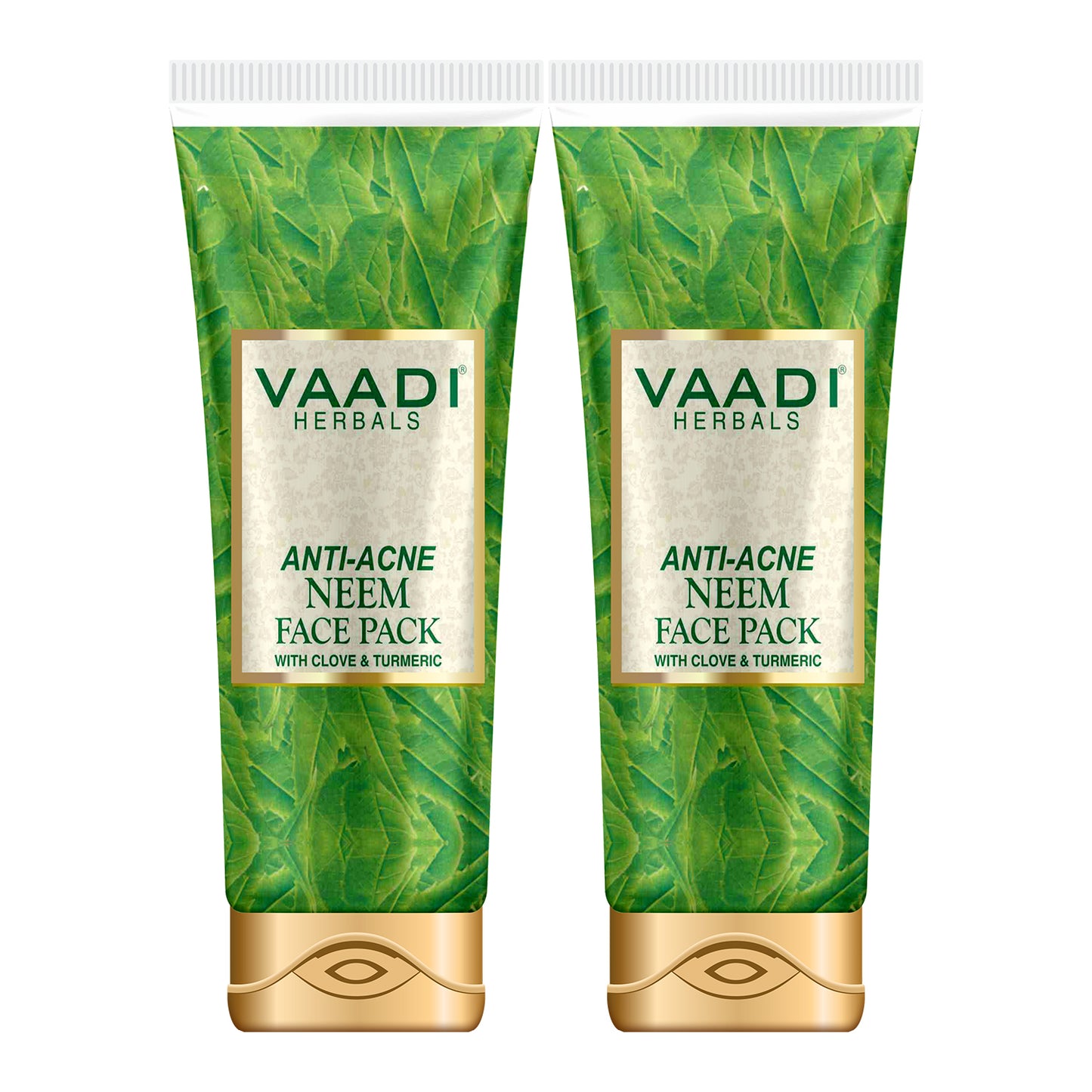 Pack of 2 Anti-Acne Neem Face Pack with Clove & Turmeric (120 gms x 2)