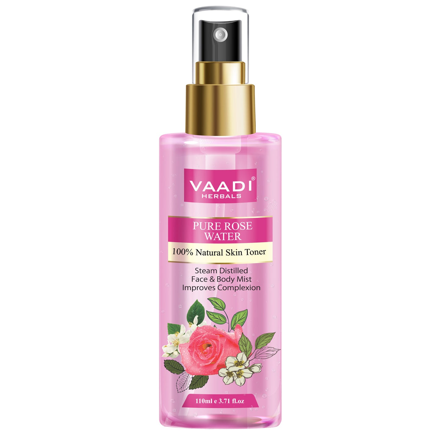 Pack of 2 - Rose Water & Lavender Water - 100% Natural & Pure (250 ml x 2)
