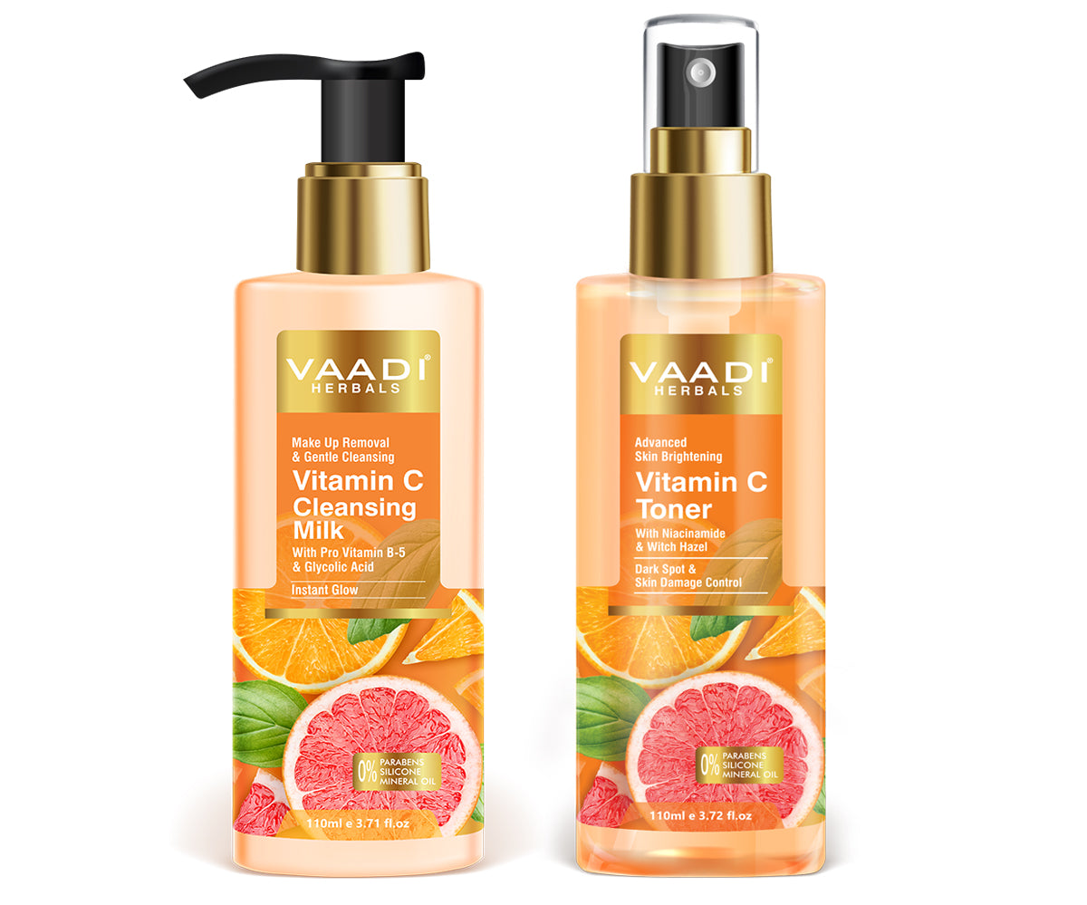 Vitamin C Cleansing Milk With Toner (110 ml X 2)