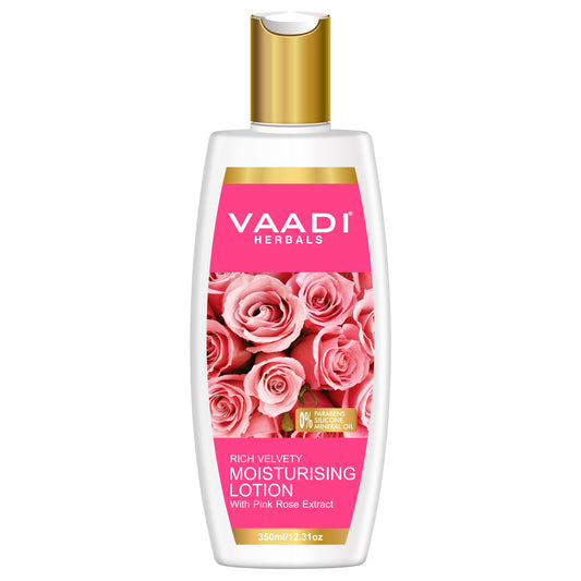 Moisturising Lotion With Pink Rose Extract (350 ml)