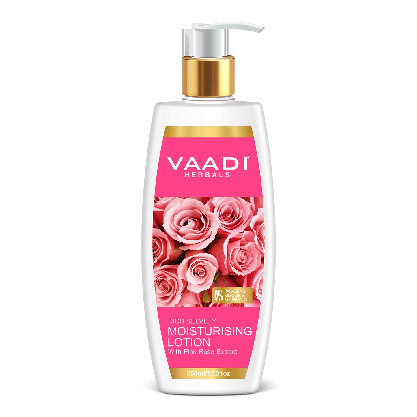 Moisturising Lotion With Pink Rose Extract (350 ml)