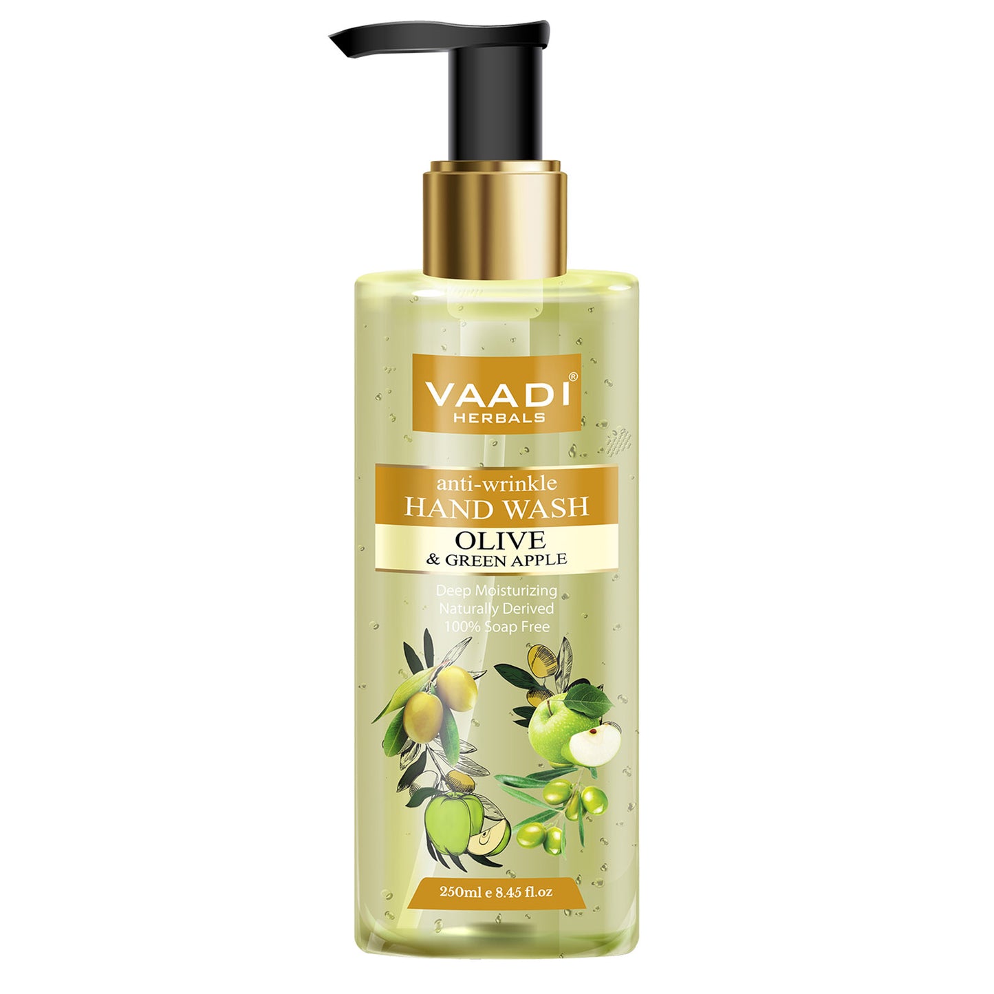 Anti-Wrinkle Olive and Green Apple Hand Wash (250 ml)