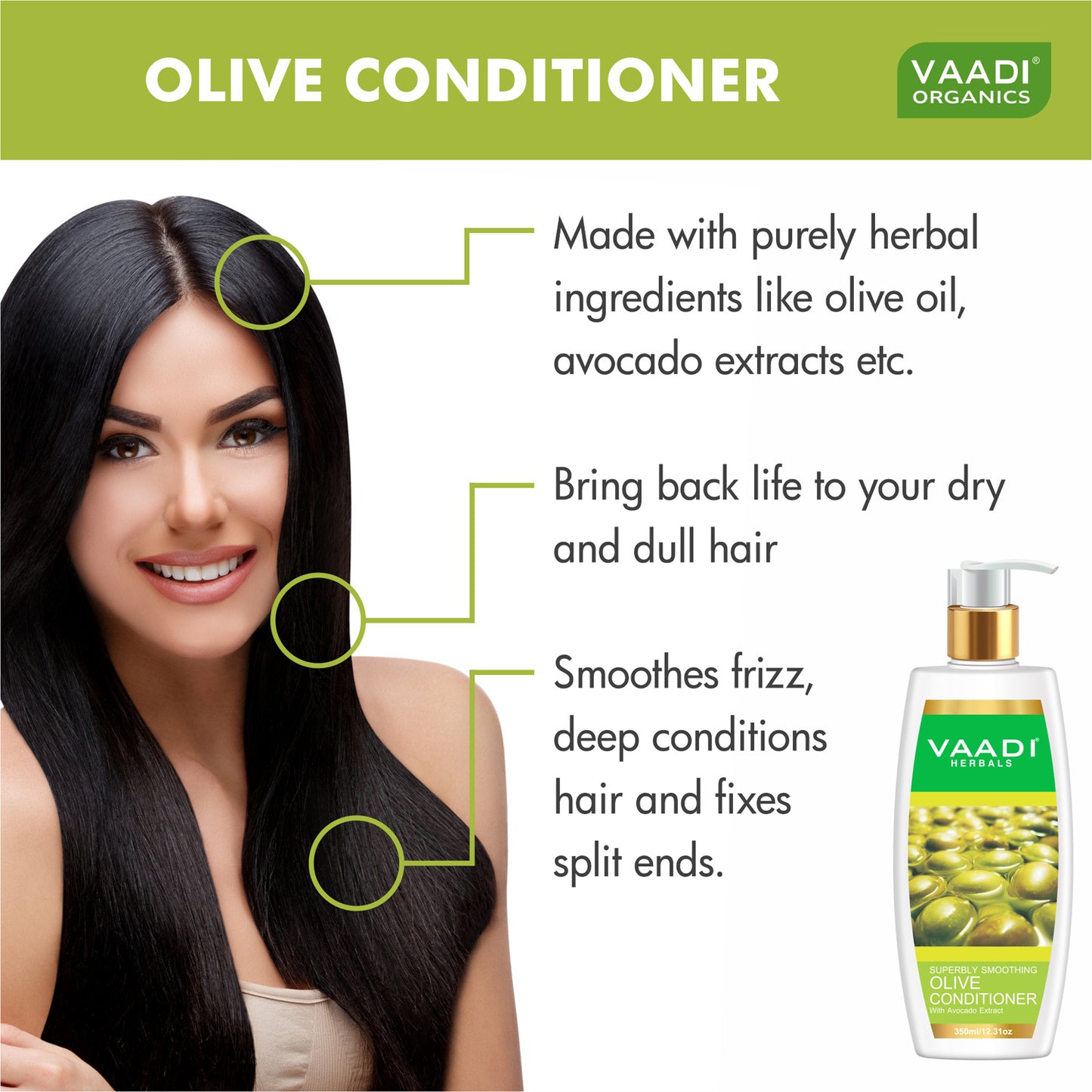 Dandruff Defense Lemon Shampoo with Olive Conditioner ( 350 ml x 2)