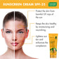 Sunscreen Cream SPF-25 with Extracts of Kiwi & Avocado (110 gms)