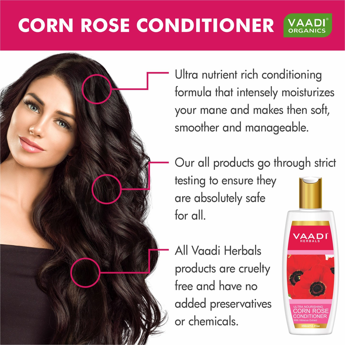 Amla Shikaki Shampoo - Hairfall & Damage Control with Corn Rose Conditioner ( 350 ml x 2)