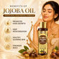 Cold Pressed Rosehip Seed Jojoba Oil with Vitamin B3-For Hair, Skin & Nails-Jojoba Oil Promotes Hair Growth-Skin Moisturisation-Anti Hair-Fall-For All Types of Skin & Hair-250ml