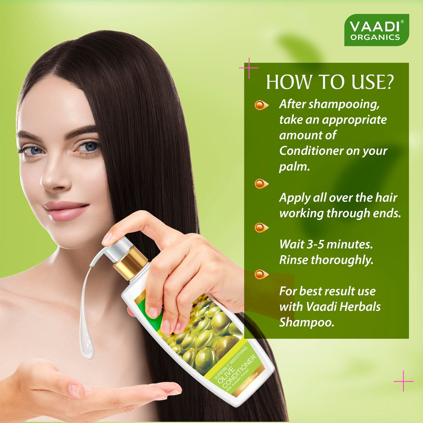 Lavender Shampoo with Olive Conditioner ( 350 ml x 2)