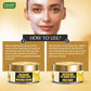 Gold Facial Kit - 24 Carat Gold Leaves, Marigold & Wheatgerm Oil, Lemon Peel Extract (270 gms)