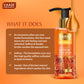 Organic Skin Whitening Saffron Face Wash With Sandal Extract (110 ml /3.72 fl oz)