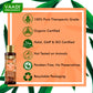 Cold Pressed Vitamin E Castor Oil with Rosemary Extract- For Hair, Skin & Nails- Promotes Hair Growth-Skin Hydrating-Strengthens Nails- Provides Shine-Reduces Hair Breakage-120ml