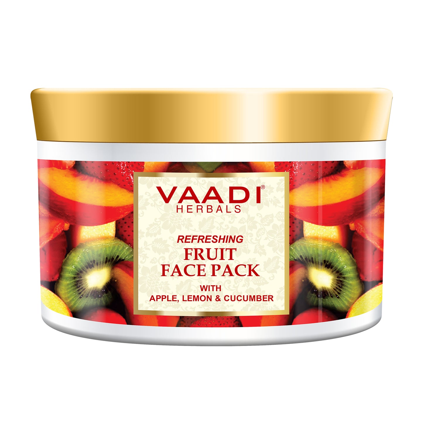 Refreshing Fruit Face Pack With Apple Lemon & Cucumber (600 gms)