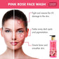 Insta Glow Pink Rose Face wash with Aloe vera extract ( 250 ml)