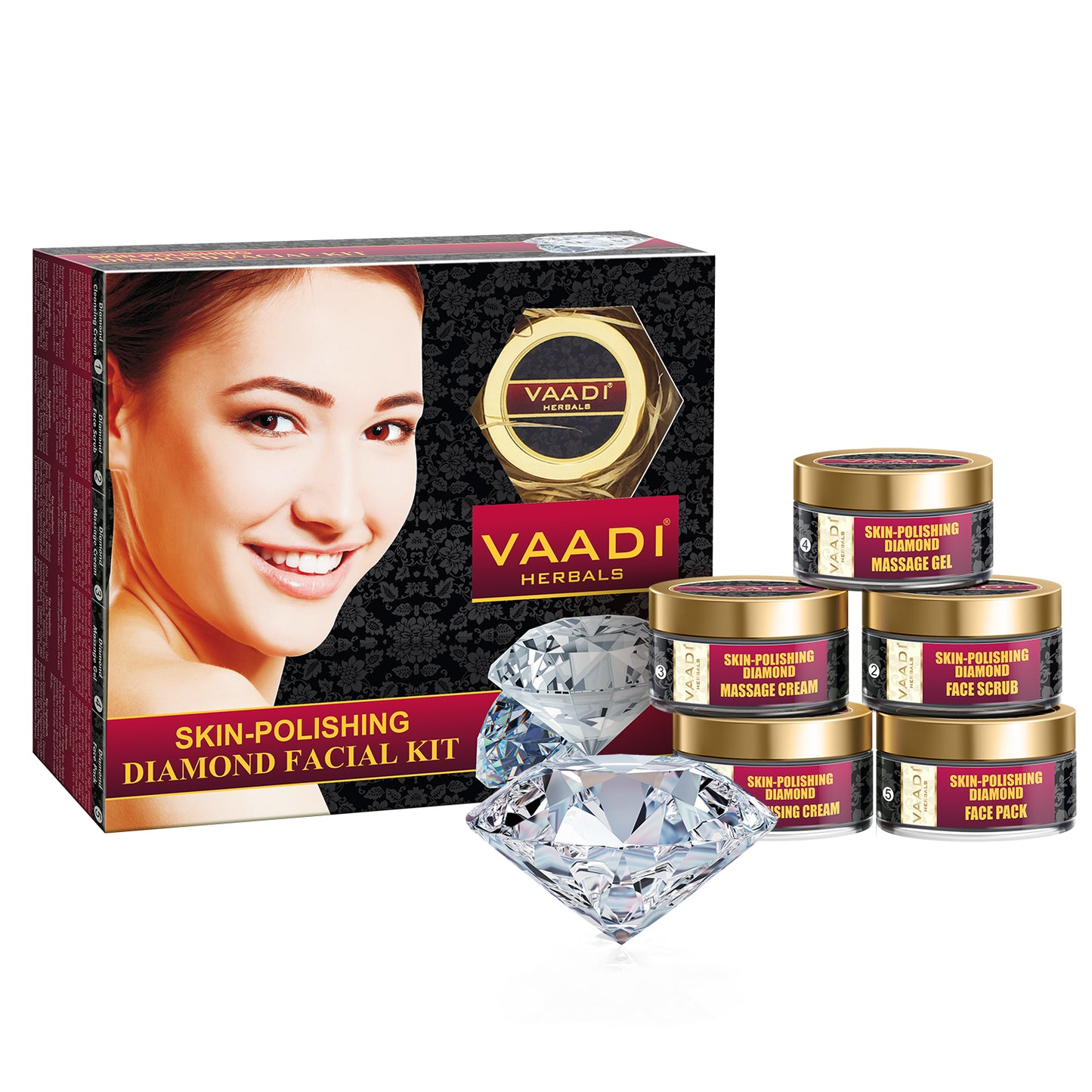 Skin-Polishing Diamond Facial Kit (270 gms)