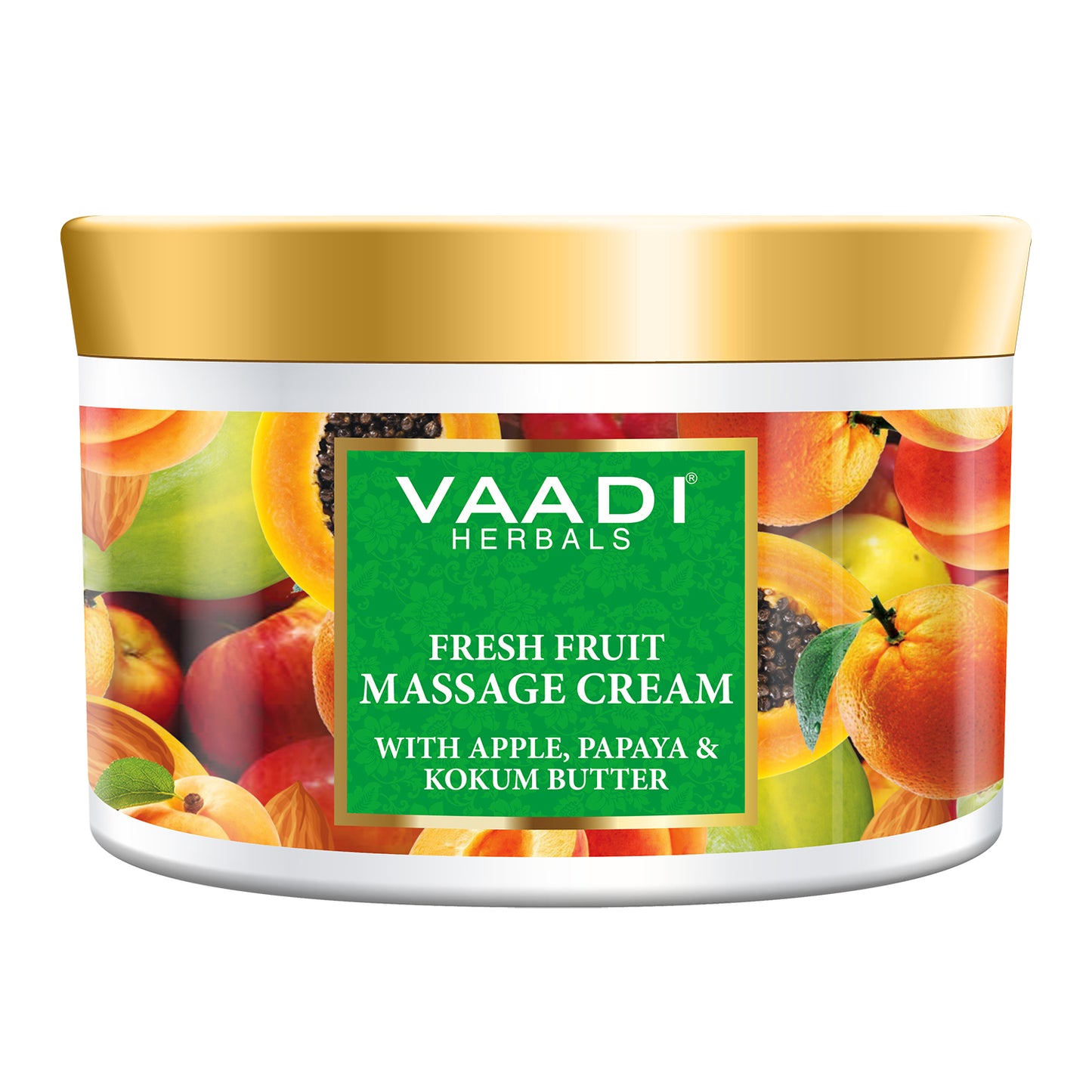Fresh Fruit Massage Cream With Apple Papaya & Kukum Butter (500 gms)