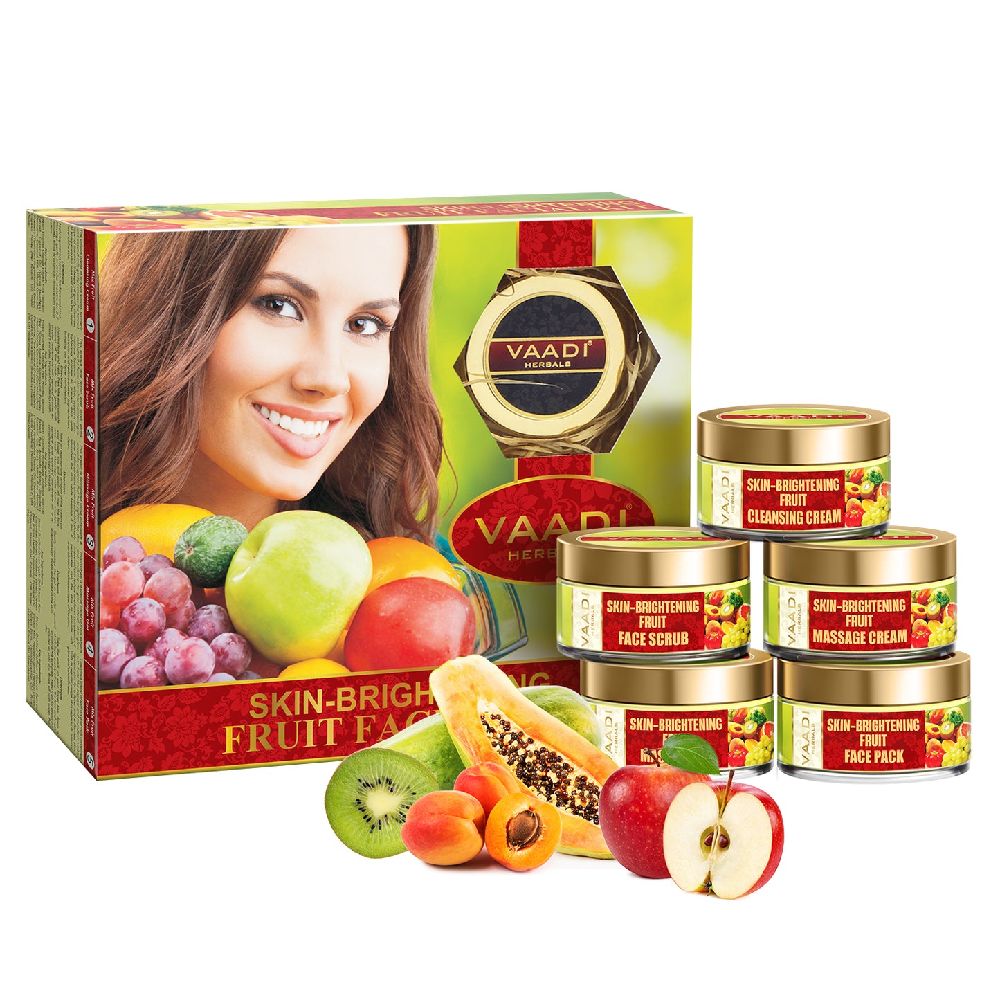 Skin-Lightening Fruit Facial Kit (270 gms)