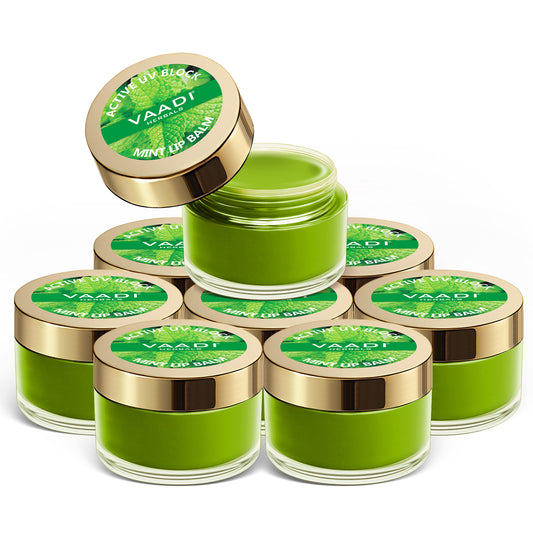 Pack of 8 Lip Balm - Mint (6 gms x 8)