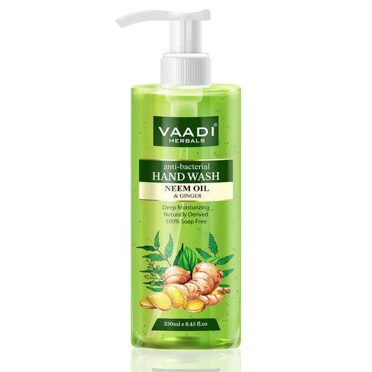 Anti-Bacterial Neem Oil & Ginger Hand Wash (250 ml)