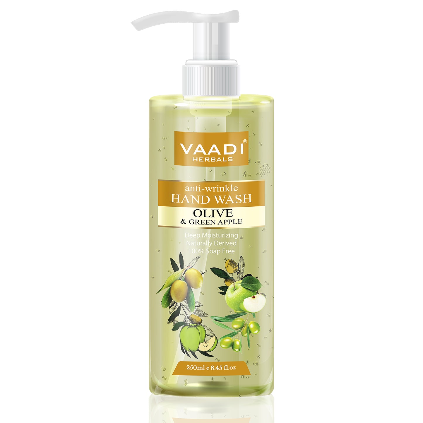 Anti-Wrinkle Olive and Green Apple Hand Wash (250 ml)