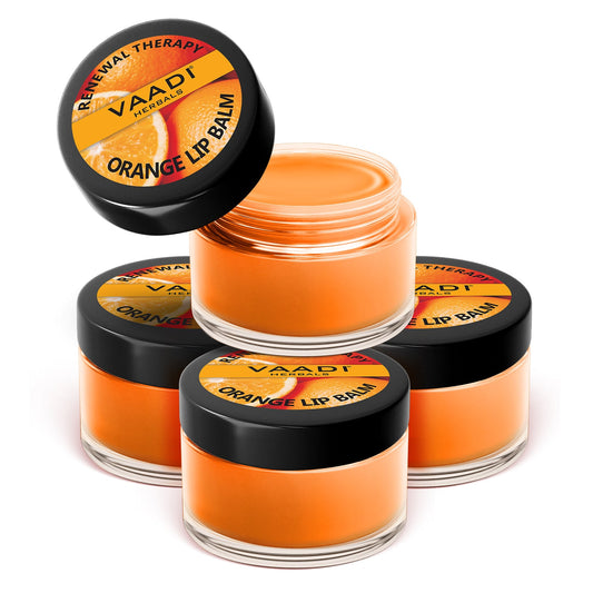 Pack of 4 Lip Balm - Orange & Shea Butter (6 gms x 4)