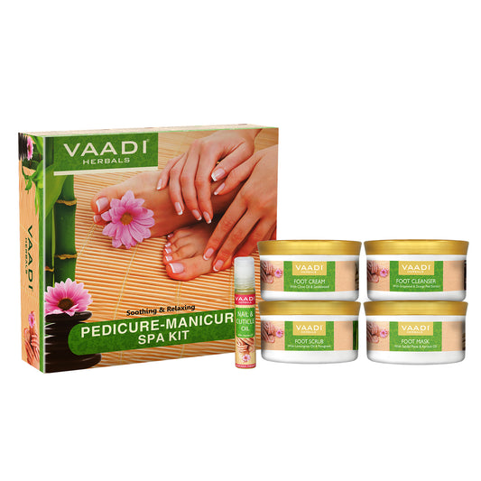 Pedicure Manicure Spa Kit - Soothing & Refreshing (640 gms)