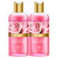 Pack of 2  Enchanting Rose & Mogra Shower Gel (300 ml x 2)