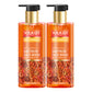 Pack of 2 Skin Whitening Saffron Face Wash With Sandal Extract (250 ml x 2)