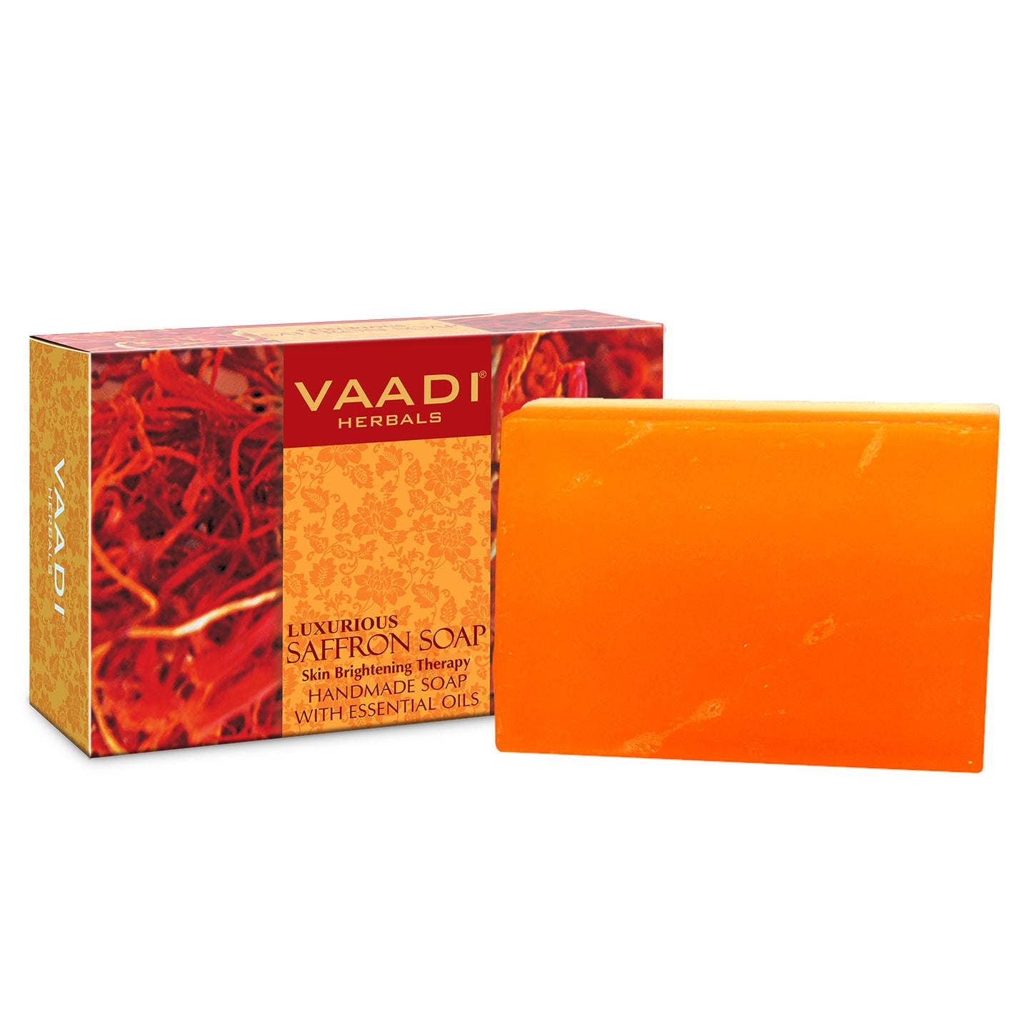 Luxurious Saffron Soap - Skin Whitening Therapy (75 gms)