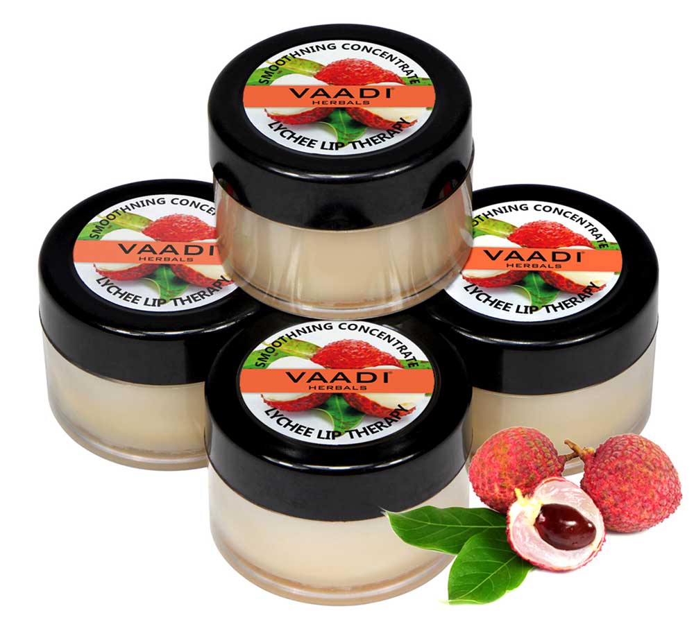 Pack of 4 Lip Balm - Lychee (6 gms x 4)