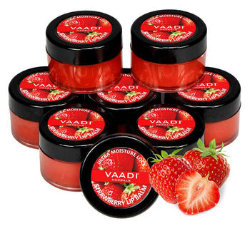 Nourishing Strawberry and Honey Lip Balm (8 x 6 gms)