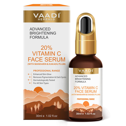 20% Vitamin C Face Serum With Advanced Brightening Formula (30 ml)