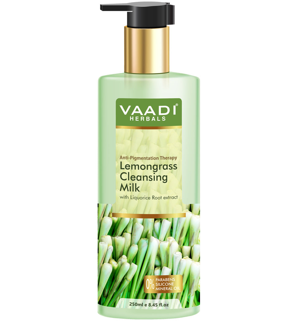 Lemongrass Cleansing Milk with Liquorice Root extract - Anti Pigmentation Therapy (250 ml)