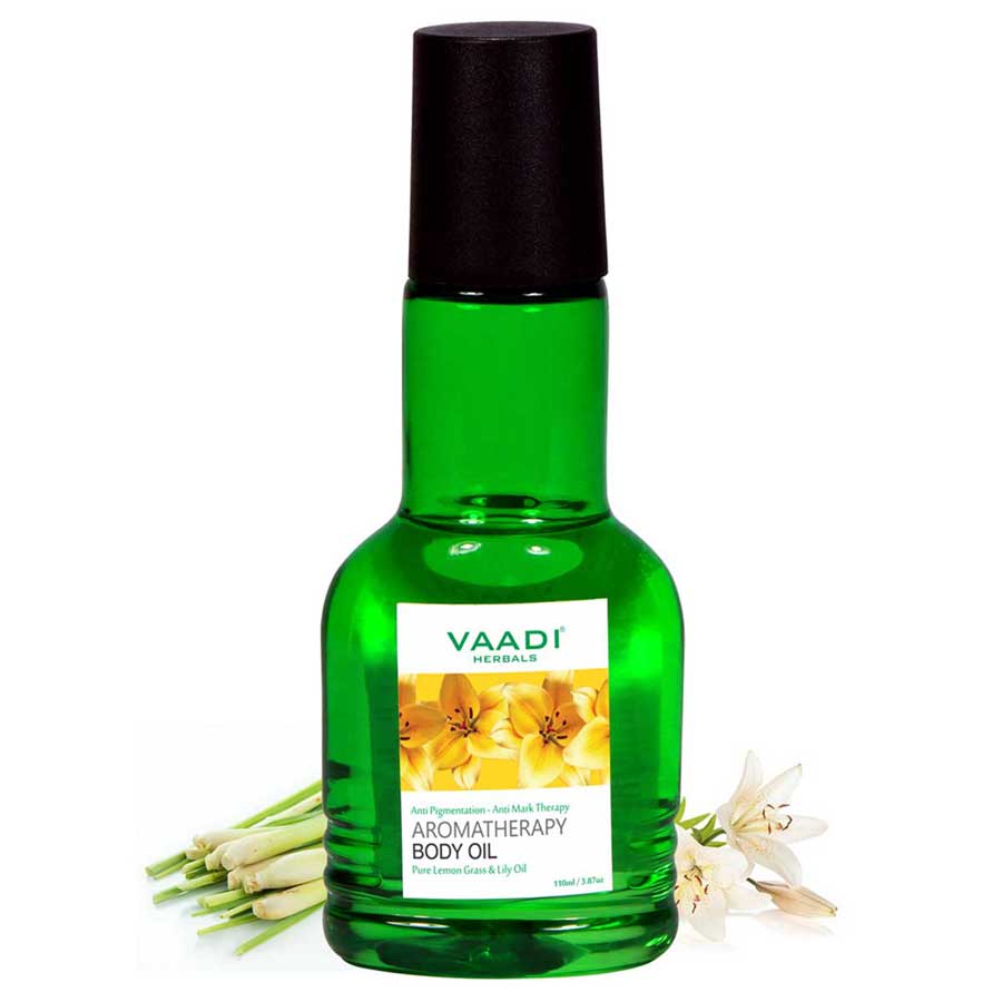 Aromatherapy Body Oil-Lemongrass & Lily Oil (110 ml)