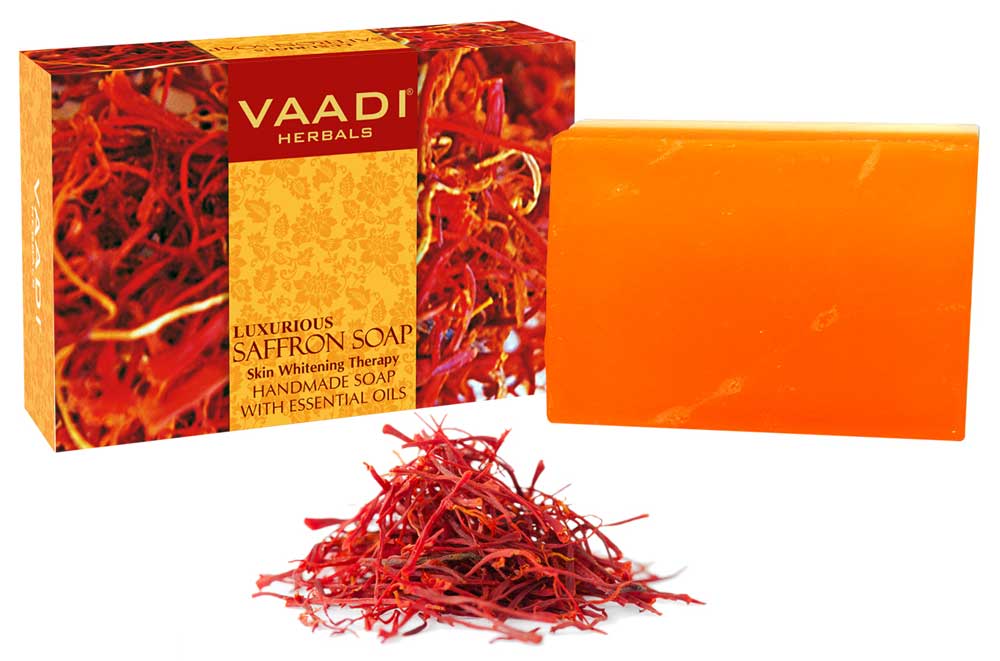 Luxurious Saffron Soap - Skin Whitening Therapy (75 gms)